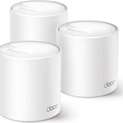 Wireless Router TP-LINK Wireless Router 3-pack 2900 Mbps Mesh Wi-Fi 6 3x10/100/1000M Number of antennas 2 DECOX50(3-PACK) DECOX50(3-PACK) 4897098687086