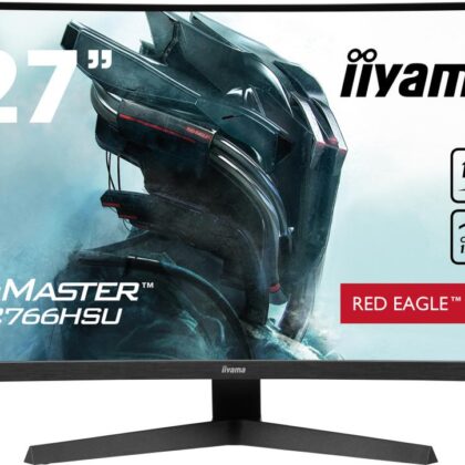 LCD Monitor IIYAMA G2766HSU-B1 27" Gaming/Curved Panel VA 1920x1080 16:9 165Hz Matte 1 ms Speakers G2766HSU-B1 G2766HSU-B1 4948570118861