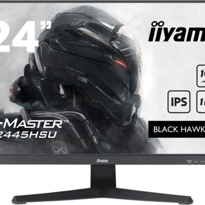 LCD Monitor IIYAMA G2445HSU-B1 24" Panel IPS 1920x1080 16:9 100Hz Matte 1 ms Speakers Tilt Colour Black G2445HSU-B1 G2445HSU-B1 4948570122738