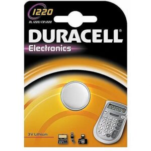 Duracell CR1220 Lithium 3V Tablet Battery CR1220 5000394030305