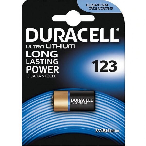 Duracell CR123A / 3V Alkaline Batterie CR123A 5000394123106