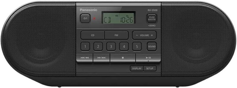 CD/RADIO/USB/BLUETH SYSTEM/RX-D500EG-K PANASONIC RX-D500EG-K 5025232915309