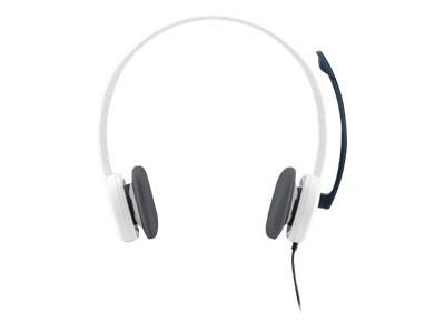 HEADSET STEREO H150/WHITE 981-000350 LOGITECH 981-000350 5099206028586