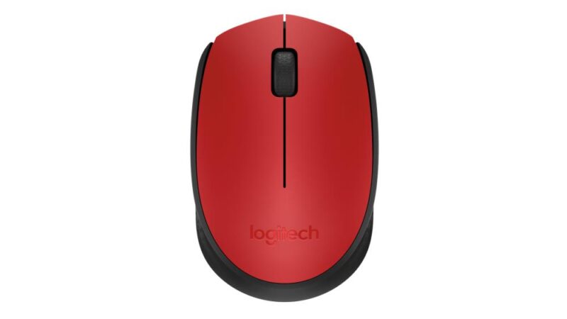 MOUSE USB OPTICAL WRL M171/RED 910-004641 LOGITECH 910-004641 5099206062870