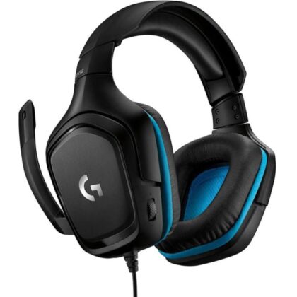 HEADSET GAMING G432/BLACK 981-000770 LOGITECH 981-000770 5099206082410