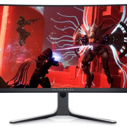 LCD Monitor DELL AW3423DW 34" Gaming/Curved/21 : 9 3440x1440 21:9 175Hz 0.1 ms Swivel Height adjustable Tilt 210-BDSZ 210-BDSZ 5397184567784