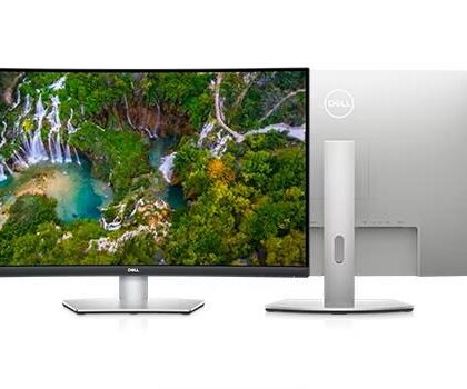 LCD Monitor DELL S3221QSA 31.5" Business/4K/Curved Panel VA 3840x2160 16:9 60Hz Matte 4 ms Speakers Height adjustable Tilt Colour Silver 210-BFVU 210-BFVU 5397184657195