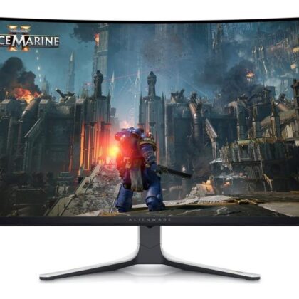 LCD Monitor DELL AW3225QF 32" Gaming Panel QD-OLED 3840x2160 16:9 Matte 0.03 ms Swivel Height adjustable Tilt Colour Black / White 210-BLLV 210-BLLV 5397184821640