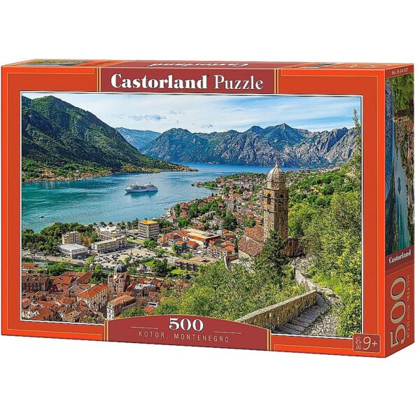 Castor Puzzle 500 pieces Kotor Montenegro 54107 5904438054107