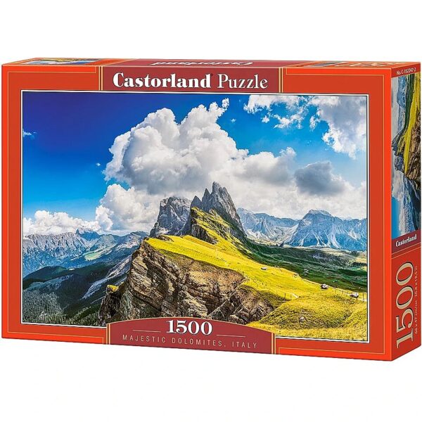 Castor Puzzle 1500 pieces Majestic Dolomites Italy 152247 5904438152247