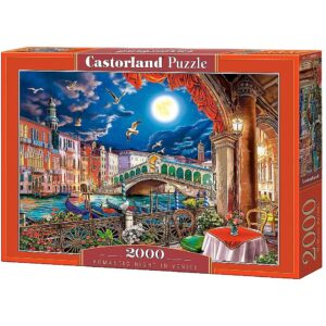 Castor Puzzle 2000 pieces Romantic night in Venice 200986 5904438200986