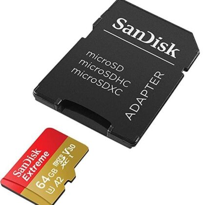 MEMORY MICRO SDXC 64GB UHS-I/W/A SDSQXAH-064G-GN6MA SANDISK SDSQXAH-064G-GN6MA 619659193409