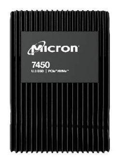 SSD MICRON SSD series 7450 PRO 1.92TB PCIE NVMe NAND flash technology TLC Write speed 5600 MBytes/sec Read speed 6800 MBytes/sec Form Factor U.3 TBW 7000 TB MTFDKCB1T9TFR-1BC1ZABYYR MTFDKCB1T9TFR-1BC1ZABYYR 649528925428