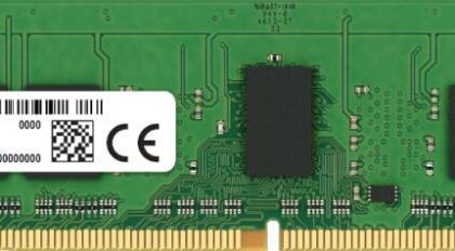 Server Memory Module MICRON DDR4 8GB RDIMM/ECC 3200 MHz CL 22 1.2 V Chip Organization 1024Mx72 MTA9ASF1G72PZ-3G2R MTA9ASF1G72PZ-3G2R 649528929082