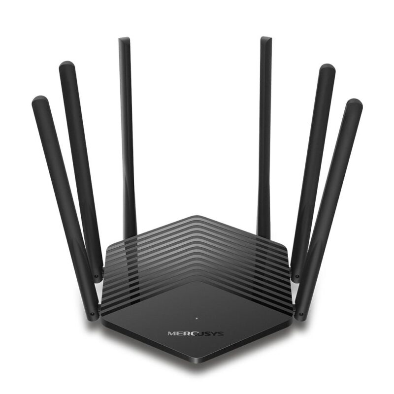 Wireless Router MERCUSYS 1900 Mbps 1 WAN 2x10/100/1000M Number of antennas 6 MR50G MR50G 6957939000493