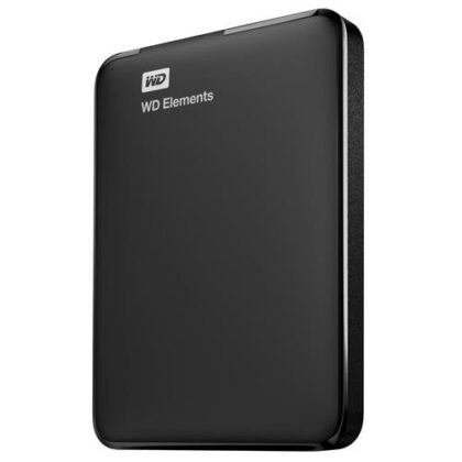 External HDD WESTERN DIGITAL Elements Portable 2TB USB 3.0 Colour Black WDBU6Y0020BBK-WESN WDBU6Y0020BBK-WESN 718037855363