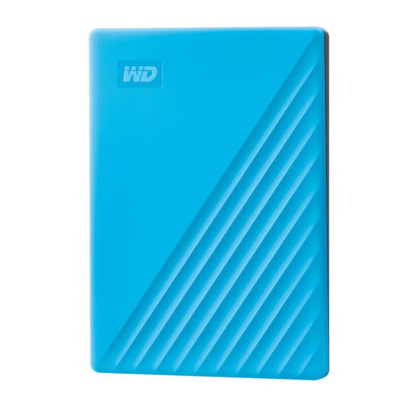 External HDD WESTERN DIGITAL My Passport 2TB USB 2.0 USB 3.0 USB 3.2 Colour Blue WDBYVG0020BBL-WESN WDBYVG0020BBL-WESN 718037870281