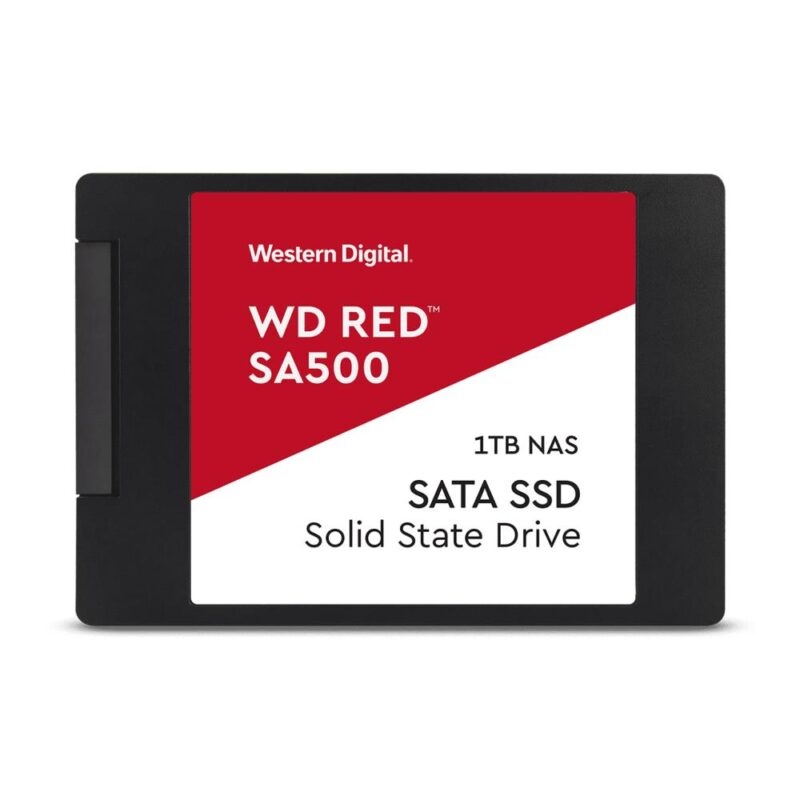 SSD WESTERN DIGITAL Red SA500 1TB SATA 3.0 Write speed 530 MBytes/sec Read speed 560 MBytes/sec 2