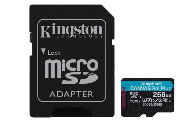 MEMORY MICRO SDXC 256GB UHS-I/W/ADAPTER SDCG3/256GB KINGSTON SDCG3/256GB 740617301250