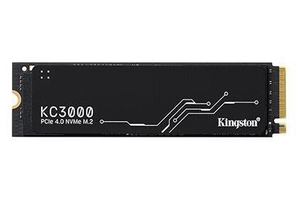 SSD KINGSTON KC3000 2TB M.2 NVMe 3D TLC Write speed 7000 MBytes/sec Read speed 7000 MBytes/sec MTBF 1800000 hours SKC3000D/2048G SKC3000D/2048G 740617324242