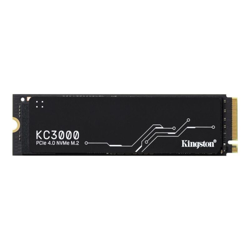 SSD KINGSTON KC3000 4TB M.2 PCIE NVMe 3D TLC Write speed 7000 MBytes/sec Read speed 7000 MBytes/sec 3.5mm MTBF 1800000 hours SKC3000D/4096G SKC3000D/4096G 740617324297