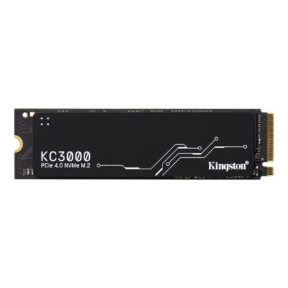 SSD KINGSTON KC3000 512GB M.2 NVMe 3D TLC Write speed 3900 MBytes/sec Read speed 7000 MBytes/sec TBW 400 TB MTBF 1800000 hours SKC3000S/512G SKC3000S/512G 740617324402