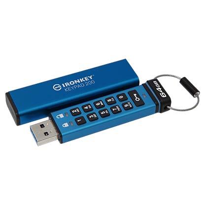 MEMORY DRIVE FLASH USB3.2/64GB IKKP200/64GB KINGSTON IKKP200/64GB 740617330076