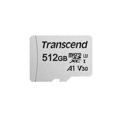 MEMORY MICRO SDXC 512GB W/A/TS512GUSD300S-A TRANSCEND TS512GUSD300S-A 760557847335