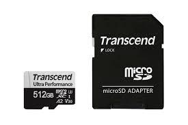 MEMORY MICRO SDXC 512GB W/A/TS512GUSD340S TRANSCEND TS512GUSD340S 760557863151