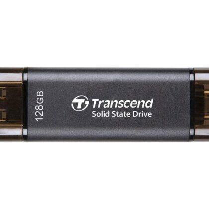 External SSD TRANSCEND ESD310C 128GB USB-C USB 3D NAND TS128GESD310C TS128GESD310C 760557869108