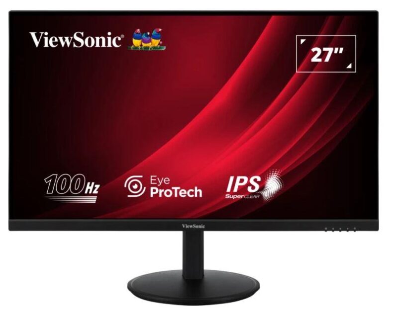 LCD Monitor VIEWSONIC VG2709-2K-MHD-2 27" 2560x1440 16:9 100Hz 4 ms Speakers Colour Black VG2709-2K-MHD-2 VG2709-2K-MHD-2 766907027136