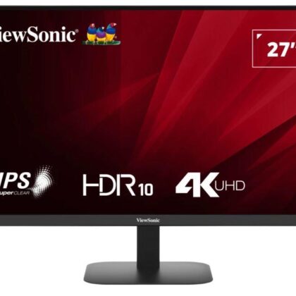 LCD Monitor VIEWSONIC VA2708-4K-HD 27" Panel IPS 3840x2160 16:9 60 Hz Matte 4 ms Tilt Colour Black VA2708-4K-HD VA2708-4K-HD 766907027167