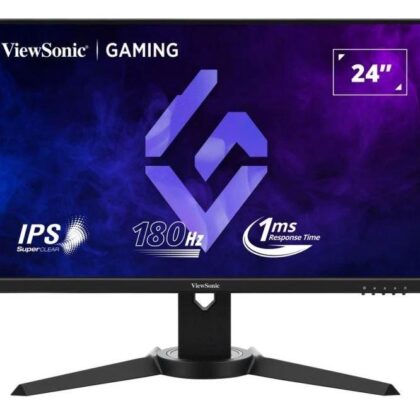 LCD Monitor VIEWSONIC VX2479J-HD-PRO 24" Gaming Panel IPS 1920x1080 16:9 180 Hz Matte 1 ms Swivel Pivot Height adjustable Tilt Colour Black VX2479J-HD-PRO VX2479J-HD-PRO 766907028966