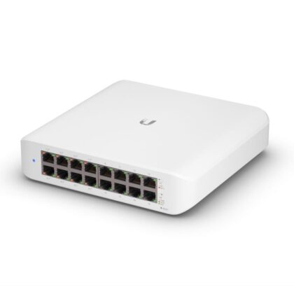 Switch UBIQUITI USW-LITE-16-POE Type L2 16x10Base-T / 100Base-TX / 1000Base-T PoE+ ports 8 45 Watts USW-LITE-16-POE USW-LITE-16-POE 810010071163