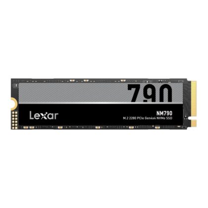 SSD LEXAR NM790 1TB M.2 PCIe Gen4 NVMe Write speed 6500 MBytes/sec Read speed 7400 MBytes/sec 2.45mm TBW 1000 TB MTBF 1500000 hours LNM790X001T-RNNNG LNM790X001T-RNNNG 843367130283