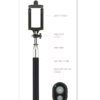 Swissten Bluetooth Selfie Stick For Mobile Phones and Cameras With Remote Control Black SW-SELF-B-B 8595217443532