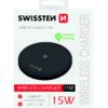 Swissten 15W Wireless charger with USB-C 1.5m cable Black 22055504 8595217475168