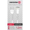 Swissten Data Cable USB / Lightning 1.2m 71506030 8595217478138