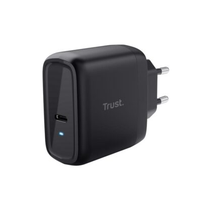 MOBILE CHARGER WALL MAXO 65W/USB-C BLACK 24817 TRUST 24817 8713439248173