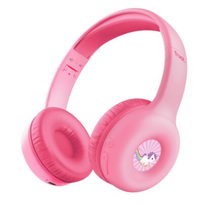 HEADPHONES WRL NOUNA KIDS/PINK 25274 TRUST 25274 8713439252743