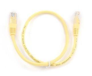 PATCH CABLE CAT5E UTP 0.5M/PP12-0.5M/Y GEMBIRD PP12-0.5M/Y 8716309038553