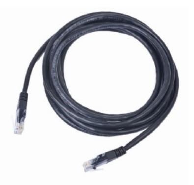 PATCH CABLE CAT5E UTP 2M/BLACK PP12-2M/BK GEMBIRD PP12-2M/BK 8716309038614