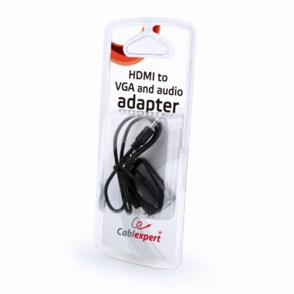 I/O ADAPTER HDMI TO VGA/BLIST AB-HDMI-VGA-02 GEMBIRD AB-HDMI-VGA-02 8716309099738