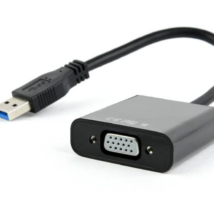 I/O ADAPTER USB3 TO VGA/BLIST AB-U3M-VGAF-01 GEMBIRD AB-U3M-VGAF-01 8716309100175