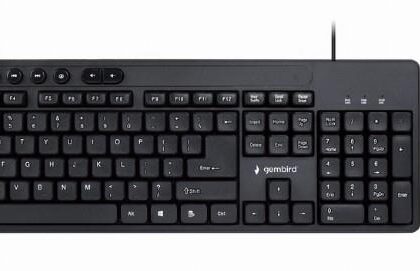 KEYBOARD +MOUSE USB ENG/KBS-UM-04 GEMBIRD KBS-UM-04 8716309118125