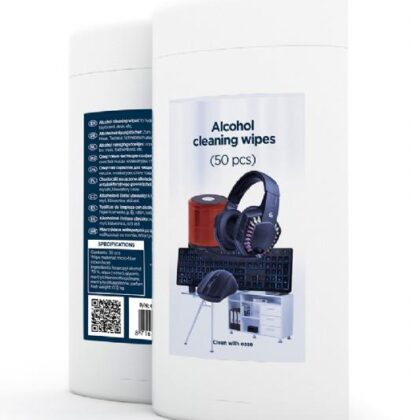 CLEANING WIPES 50PCS/CK-AWW50-01 GEMBIRD CK-AWW50-01 8716309119245