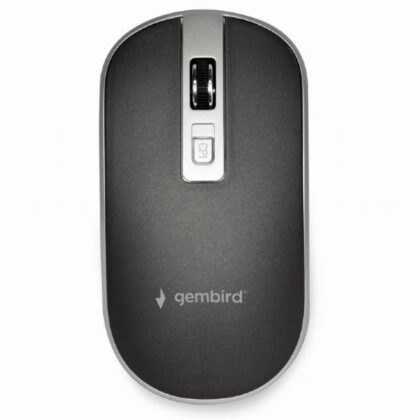 MOUSE USB OPTICAL WRL BLACK/SILVER MUSW-4B-06-BS GEMBIRD MUSW-4B-06-BS 8716309121835