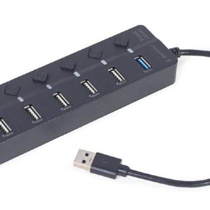 I/O HUB USB3 7PORT/UHB-U3P1U2P6P-01 GEMBIRD UHB-U3P1U2P6P-01 8716309124737