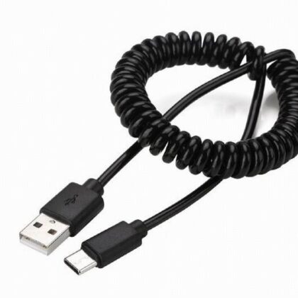 CABLE USB2 TO USB-C COILED/CC-USB2C-AMCM-0.6M GEMBIRD CC-USB2C-AMCM-0.6M 8716309126274