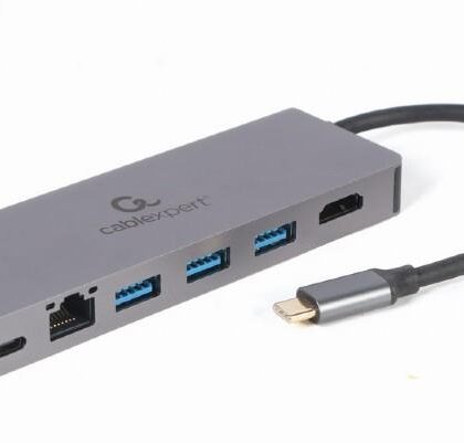 I/O ADAPTER USB-C TO HDMI/USB3/5IN1 A-CM-COMBO5-05 GEMBIRD A-CM-COMBO5-05 8716309127097